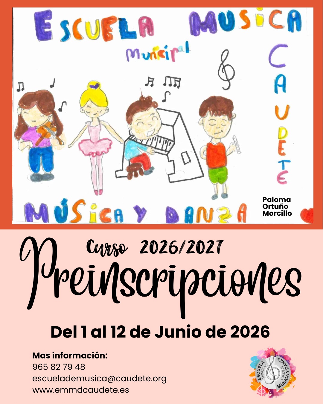 ¡Abiertas las preinscripciones para el curso 2026/2027!